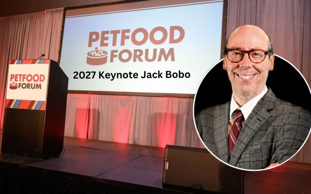 Petfod Forum 2027 Keynote Speaker Jack Bobo